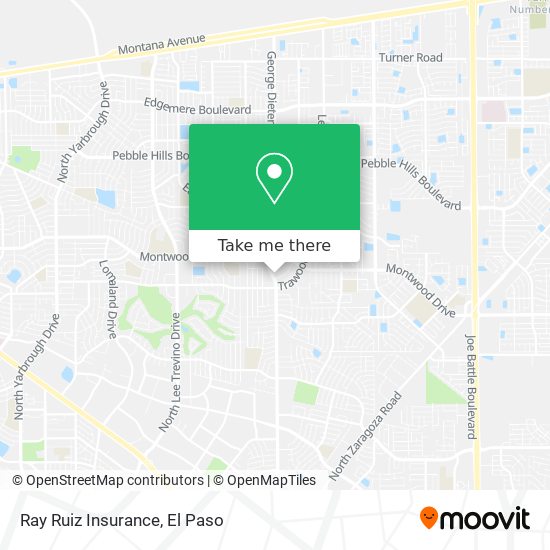 Ray Ruiz Insurance map