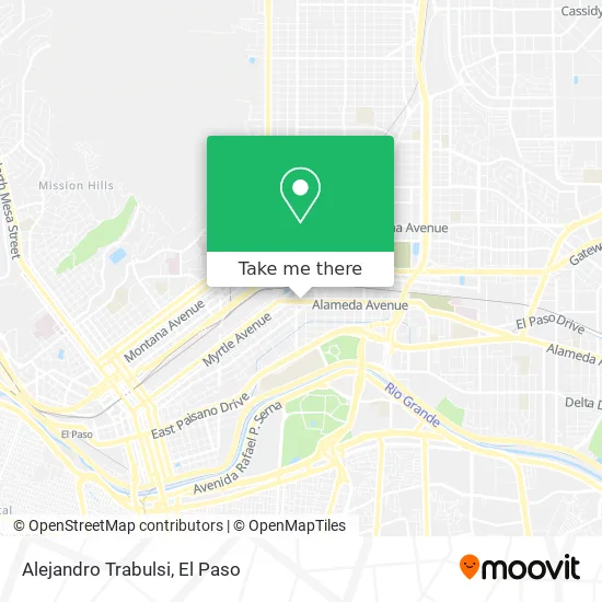 Mapa de Alejandro Trabulsi