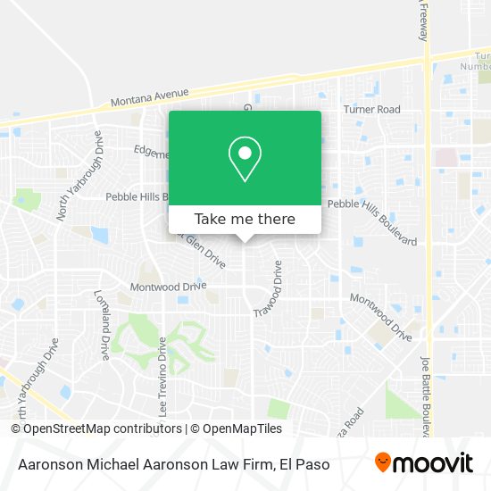 Aaronson Michael Aaronson Law Firm map