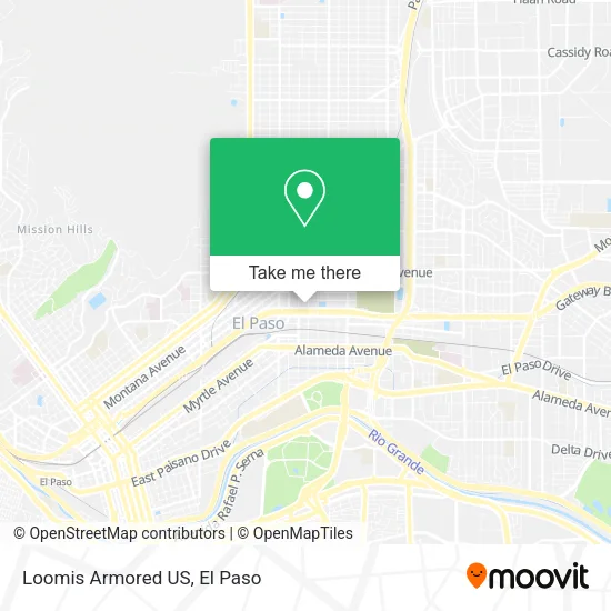Loomis Armored US map