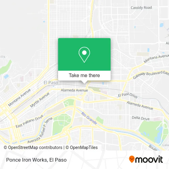 Mapa de Ponce Iron Works