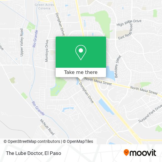 The Lube Doctor map