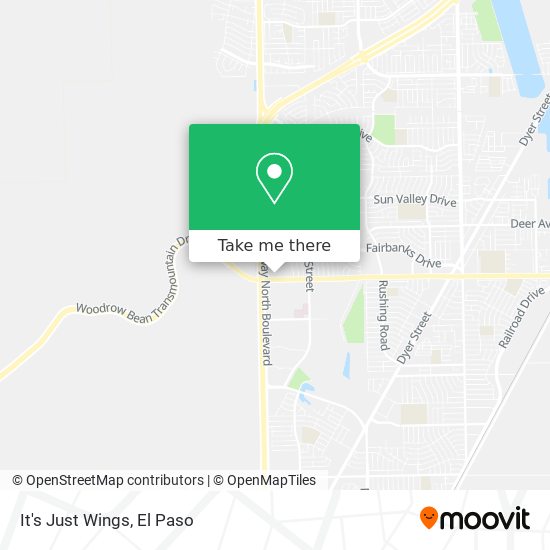 Mapa de It's Just Wings