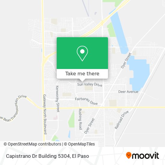 Capistrano Dr Building 5304 map