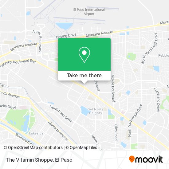 Mapa de The Vitamin Shoppe