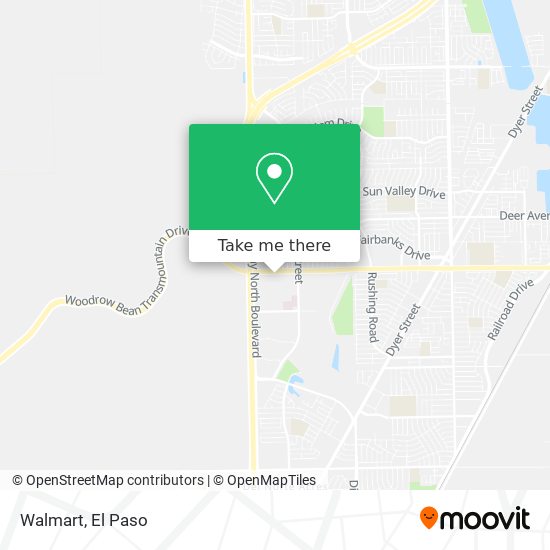 Walmart map