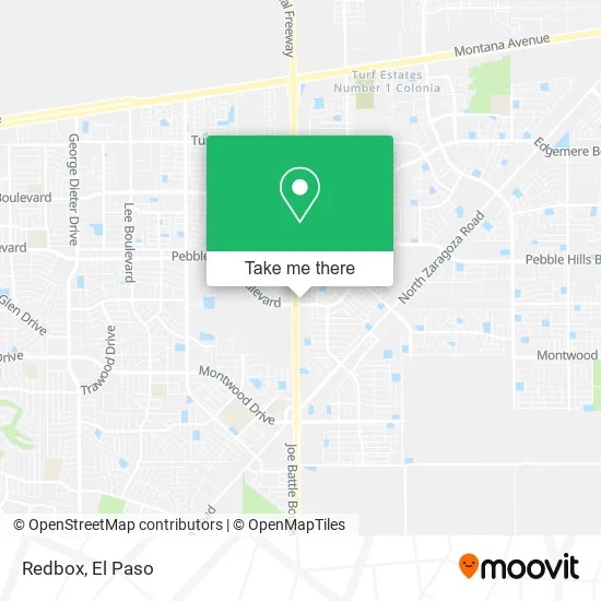 Redbox map
