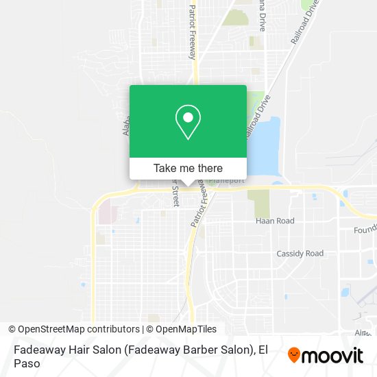 Fadeaway Hair Salon (Fadeaway Barber Salon) map