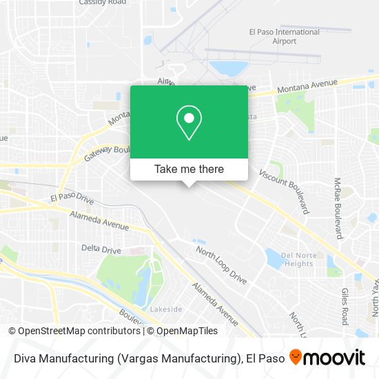 Diva Manufacturing (Vargas Manufacturing) map