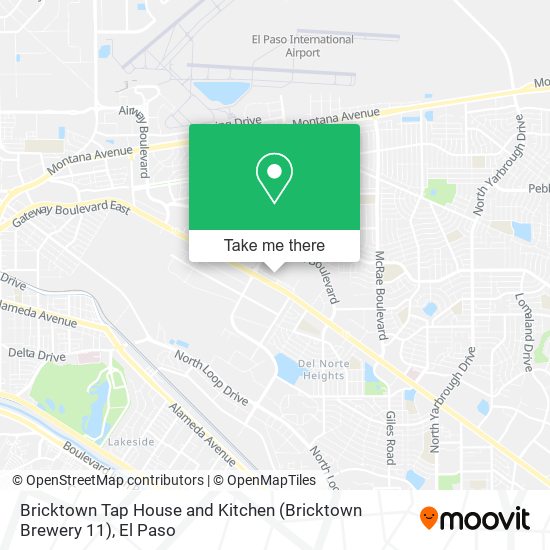 Bricktown Tap House and Kitchen (Bricktown Brewery 11) map