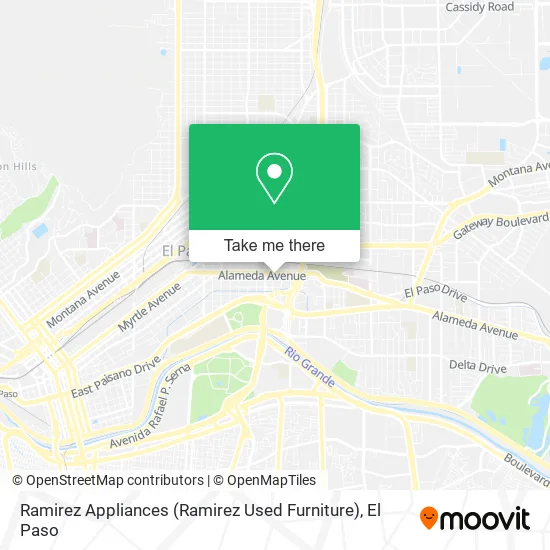 Mapa de Ramirez Appliances (Ramirez Used Furniture)