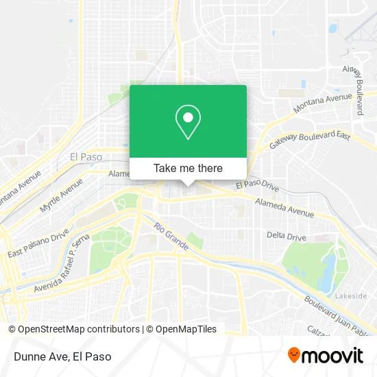 Mapa de Dunne Ave