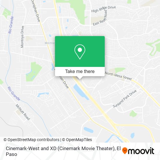 Cinemark-West and XD (Cinemark Movie Theater) map