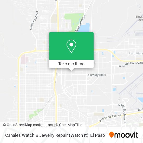 Canales Watch & Jewelry Repair (Watch It) map