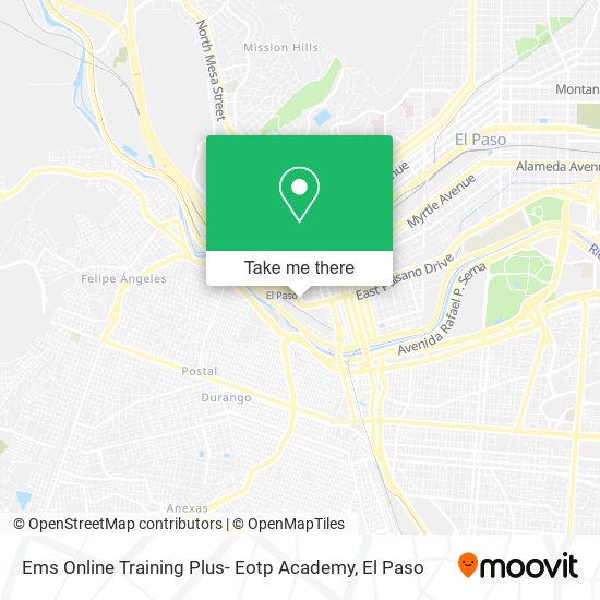 Mapa de Ems Online Training Plus- Eotp Academy