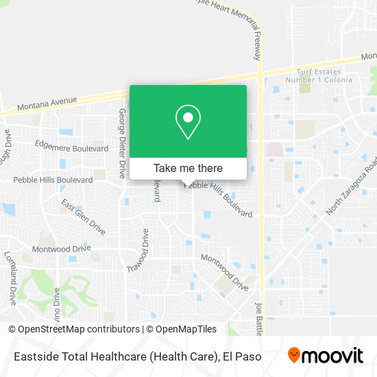 Eastside Total Healthcare (Health Care) map