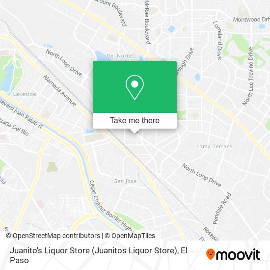 Juanito's Liquor Store (Juanitos Liquor Store) map