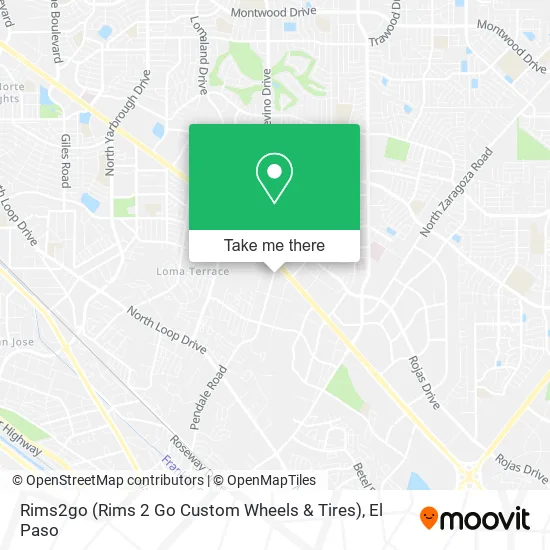 Rims2go (Rims 2 Go Custom Wheels & Tires) map