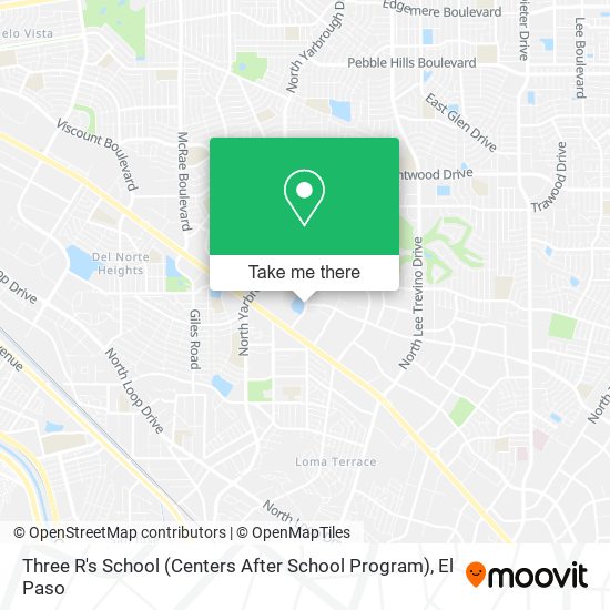 Three R's School (Centers After School Program) map
