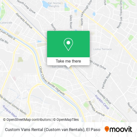 Custom Vans Rental (Custom van Rentals) map