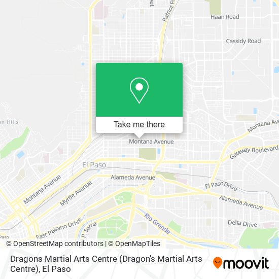 Dragons Martial Arts Centre (Dragon's Martial Arts Centre) map