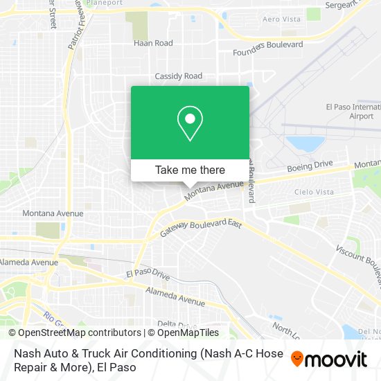 Nash Auto & Truck Air Conditioning (Nash A-C Hose Repair & More) map