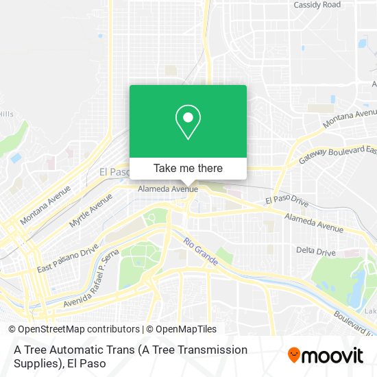 A Tree Automatic Trans (A Tree Transmission Supplies) map