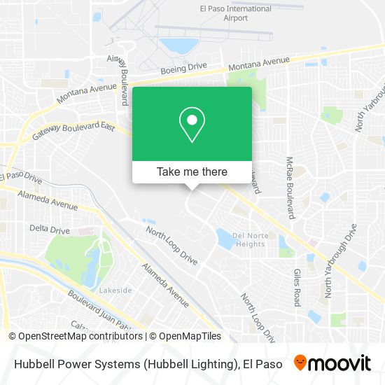 Hubbell Power Systems (Hubbell Lighting) map