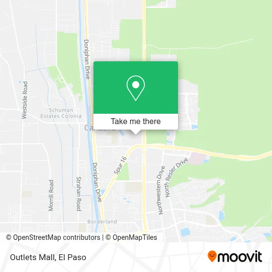 Outlets Mall map