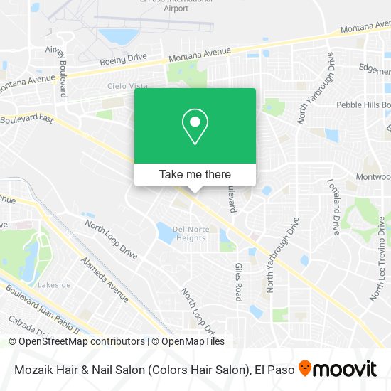 Mozaik Hair & Nail Salon (Colors Hair Salon) map