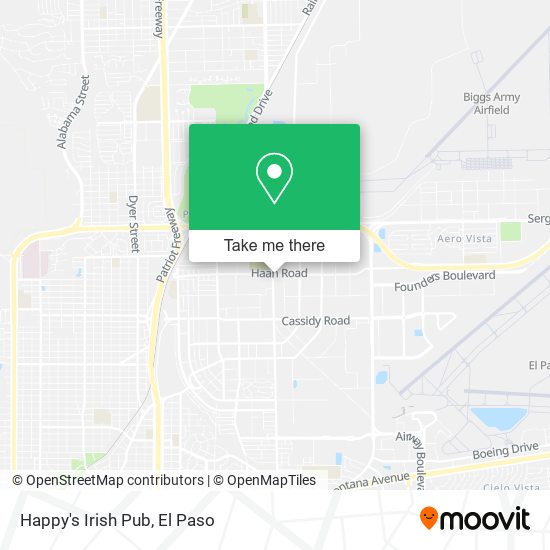 Happy's Irish Pub map