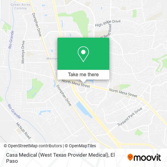 Casa Medical (West Texas Provider Medical) map