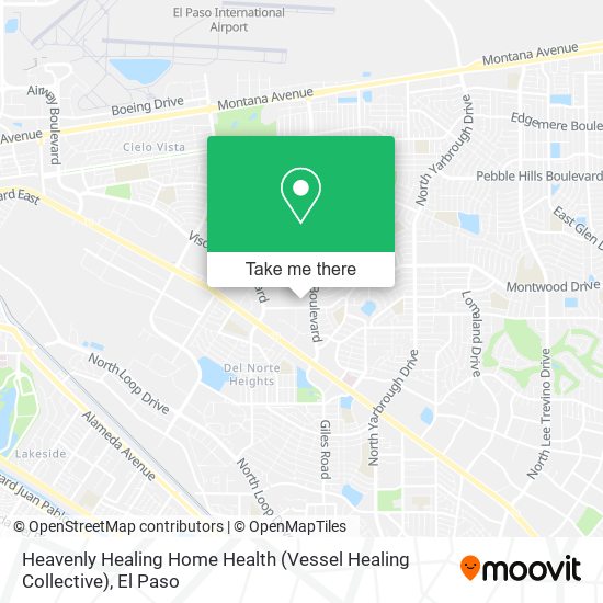 Heavenly Healing Home Health (Vessel Healing Collective) map