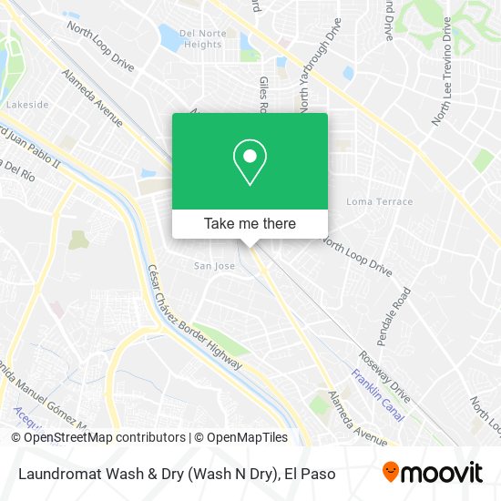Laundromat Wash & Dry (Wash N Dry) map