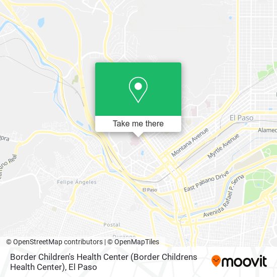 Mapa de Border Children's Health Center (Border Childrens Health Center)