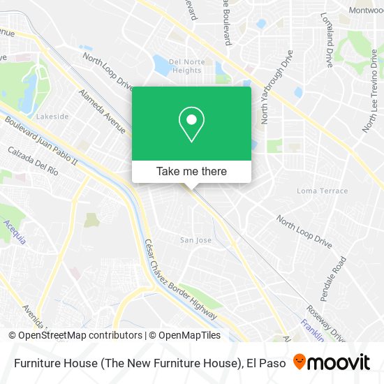 Mapa de Furniture House (The New Furniture House)