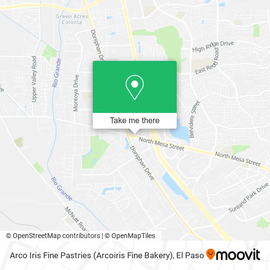 Mapa de Arco Iris Fine Pastries (Arcoiris Fine Bakery)