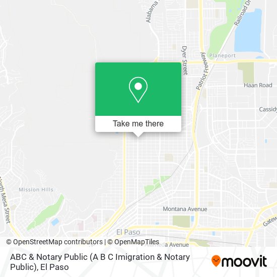 ABC & Notary Public (A B C Imigration & Notary Public) map