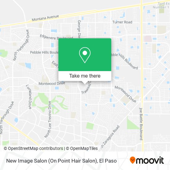 New Image Salon (On Point Hair Salon) map