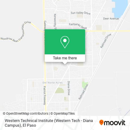 Western Technical Institute (Western Tech - Diana Campus) map