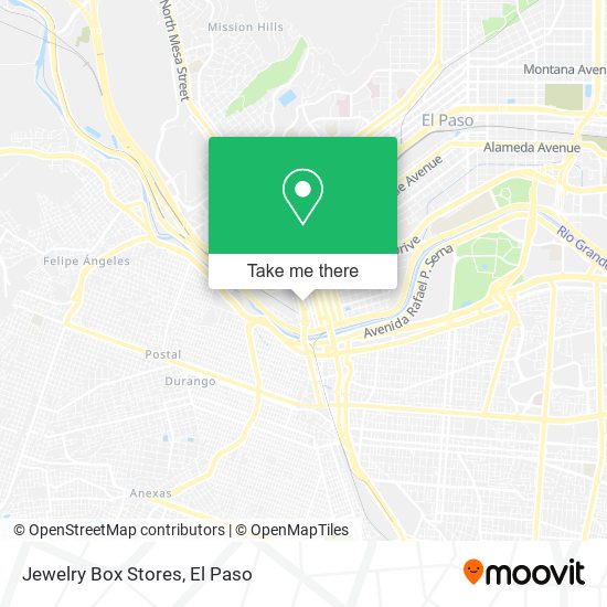 Jewelry Box Stores map