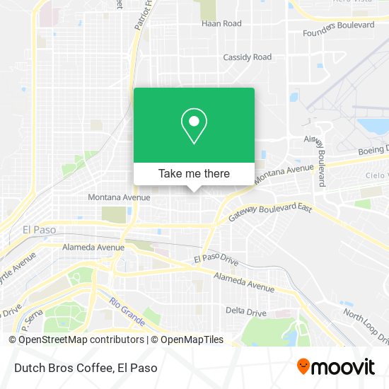 Dutch Bros Coffee map