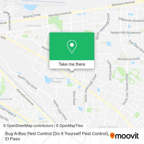 Bug-A-Boo Pest Control (Do It Yourself Pest Control) map