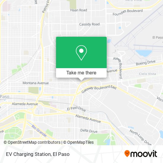 EV Charging Station map