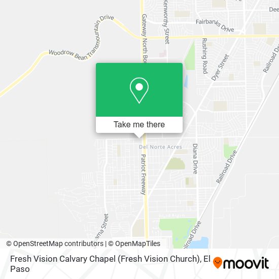 Mapa de Fresh Vision Calvary Chapel (Fresh Vision Church)