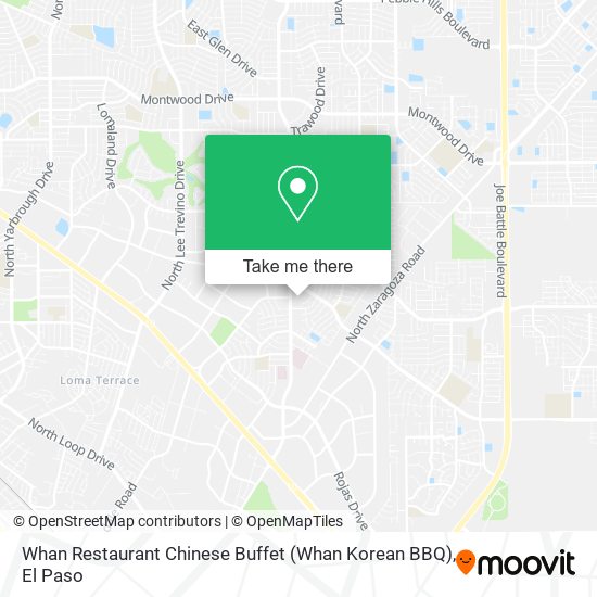 Whan Restaurant Chinese Buffet (Whan Korean BBQ) map