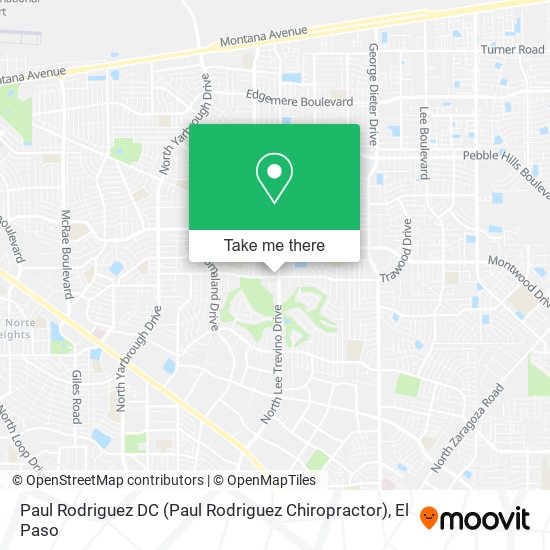 Paul Rodriguez DC (Paul Rodriguez Chiropractor) map