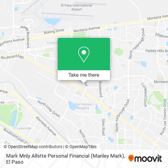 Mapa de Mark Mnly Allstte Personal Financial (Manley Mark)