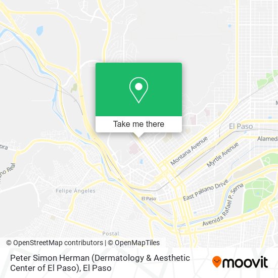 Peter Simon Herman (Dermatology & Aesthetic Center of El Paso) map