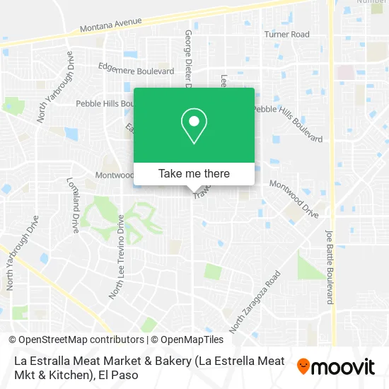 La Estralla Meat Market & Bakery (La Estrella Meat Mkt & Kitchen) map